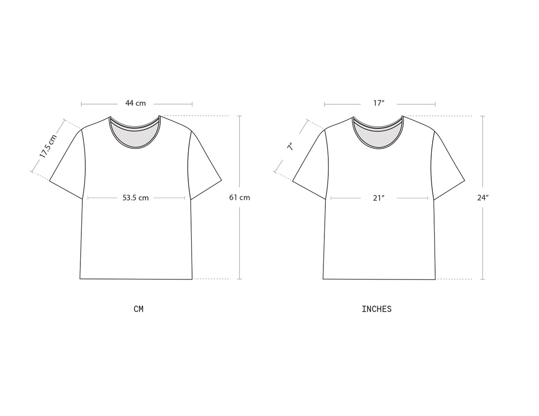 Size guide for S