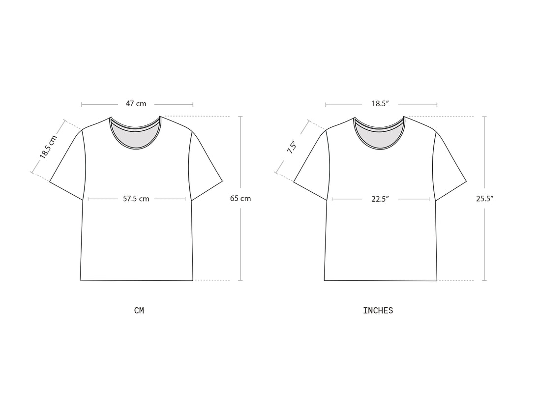 Size guide for L