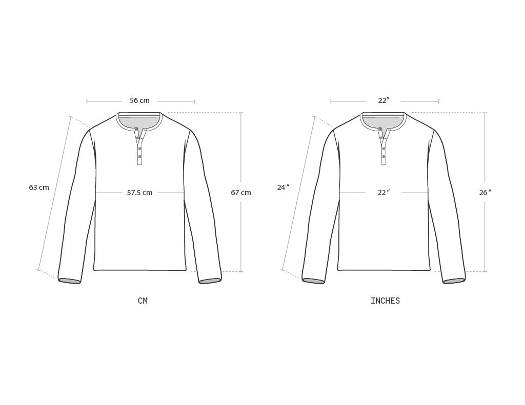 Size guide for M